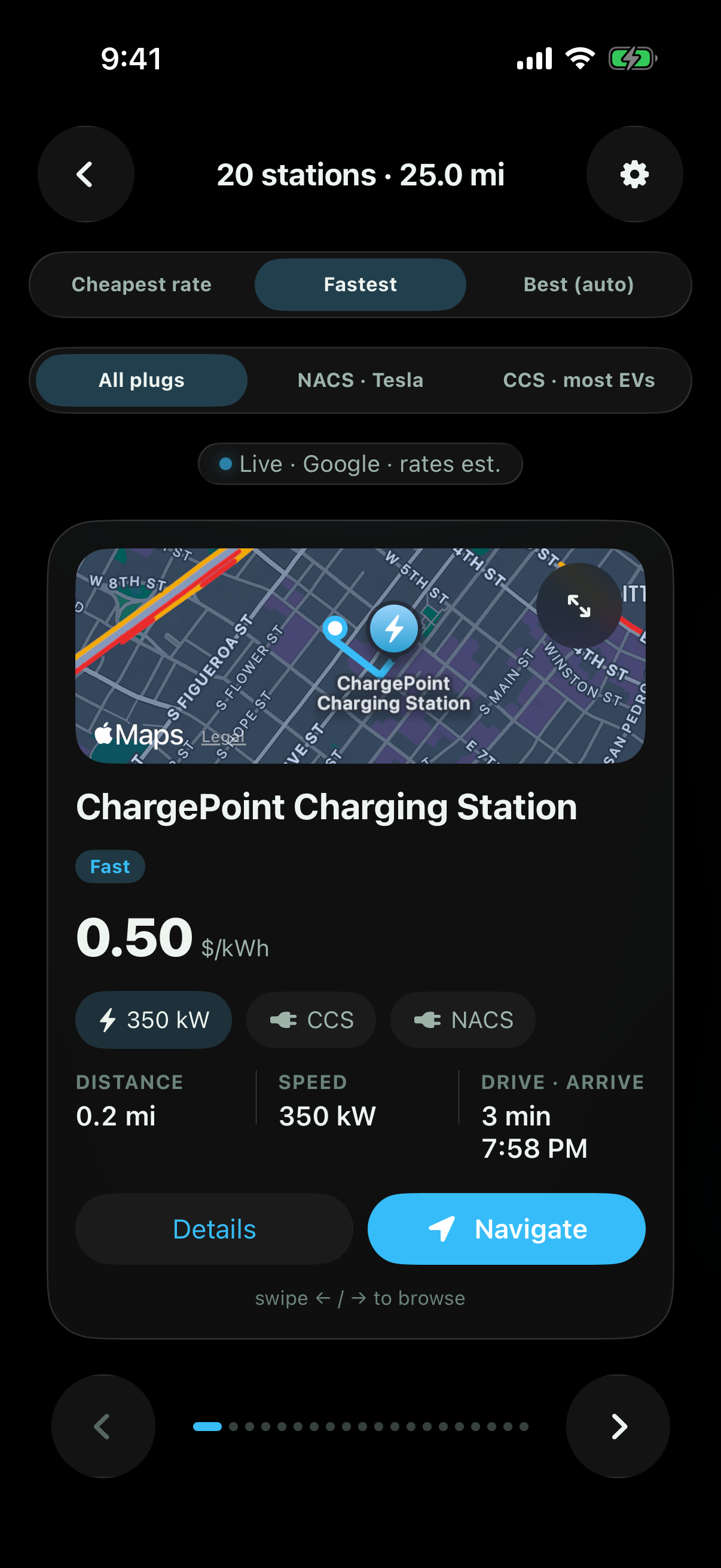 EV fast charging